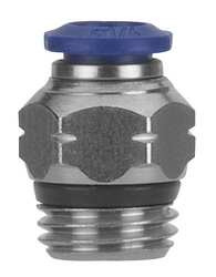 ALPHA FITTINGS 87000-53-04 MALE CONN PUSH CONN 1/4 SIZE 5/32 PK5