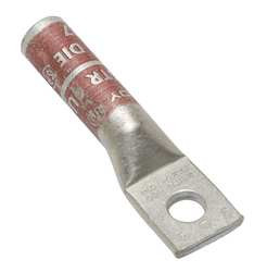 BURNDY YA2CTC14 LONG BARREL CU TELECOM LUG 1 HOLE 2AWG