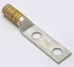 BURNDY YA292N TWO HOLE LUG COMPRESS CONCT 250 KCMIL