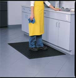 ANDERSON MATS 420010035 COMFORT FLOW(TM)MAT BLACK 3 FT X 5 FT.