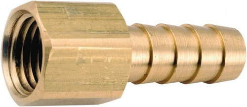 ANDERSON METAL CORP 757002-0804 PIPE FITTING, BARB INSERT, LEAD-FREE BRA