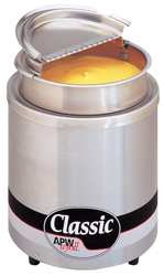 APW WYOTT RW-1V-SP ROUND COUNTERTOP WARMER 7 QT