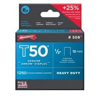 ARROW FASTENER CO 50824/508 1/2IN STAPLES 1250/BOX
