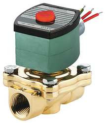 ASCO 8210G018 SOLENOID VALVE,BRASS,NO,AIR, INERT GAS