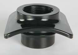 ATLANTIC DIFFUSERS AB-70015 DIFFUSER MOUNT,POLYPROPYLENE,2-3/8 IN L