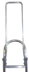 B & P MANUFACTURING 2002-E68 HAND TRUCK FRAME EXTENSION,10" W,AL