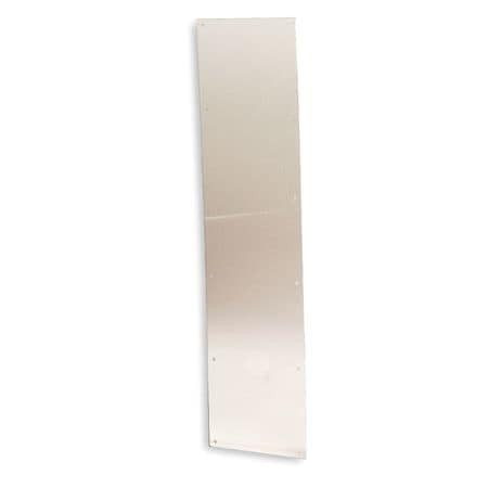 ROCKWOOD MANUFACTURING CO, INC. K1050 6X34.28 DOOR PROTECTION PLATE 6HX34W ALUMINUM