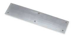 ROCKWOOD MANUFACTURING CO, INC. 70G.28 PUSH PLATES ALUMINUM DULL 4 X20 IN