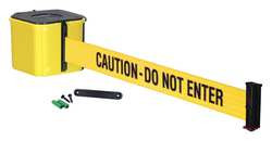 RETRACTA-BELT WM412YW20-CAU-RE WALL BARRIER 20FT -CAUTION DO NOT ENTER