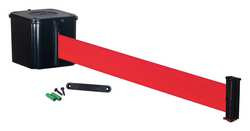 RETRACTA-BELT WM412SB30-RD-RE WALL BARRIER 30FT RED BELT