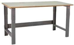 BENCHPRO RPB3060 + GSN ERGO WORKBENCH GRAY 60LX30WX30H IN.