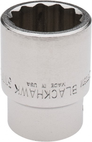 BLACKHAWK 61031M 3/4" DRIVE, STANDARD HAND SOCKET