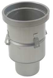 BLUCHER BFD-413 FLOOR DRAIN WITH 8 IN ROUND TOP 3 IN