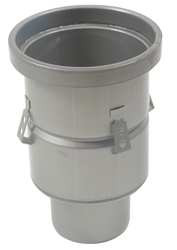 BLUCHER BFD-424 FLOOR DRAIN WITH 8 IN ROUND TOP 4 IN