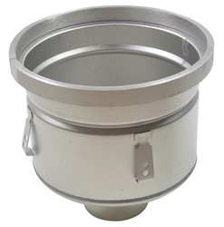BLUCHER BFD-434 FLOOR DRAIN WITH 12 IN ROUND TOP 4 IN