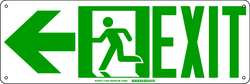 BRADY SPC ABSORBENTS 114658 EXIT SIGN,EXIT,7"X21"