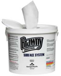 GEORGIA-PACIFIC CONSUMER PRODUCTS 29700 DISPOSABLE WIPES BUCKET WHITE