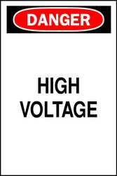 BRADY SPC ABSORBENTS 43111 DANGER SIGN,10X7",R AND BK/WHT,AL,HV