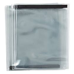 BRADY SPC ABSORBENTS 50962 MAG BACKED ENV,11.5 X 9 IN.,CLEAR,PK10