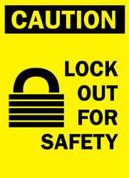 BRADY SPC ABSORBENTS 65570 CAUTION SIGN,14X10",BK/YEL,ENG,SURF