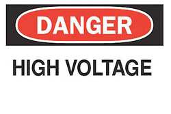 BRADY SPC ABSORBENTS 89173 DANGER SIGN 2-1/4X4-1/2 R AND BK/WHT