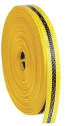 BRADY SPC ABSORBENTS 91172 BARRICADE TAPE,YELLOW/BLK,150FT X 3/4IN