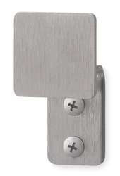 BRADLEY FIXTURES CORP. 917-000000 CLOTHES HOOK, SINGLE, SATIN SS