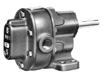 BSM PUMP 713-30-7 3S ROTARY GEAR PUMP FOOTMTG WRV CW-