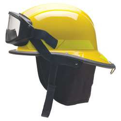 BULLARD LTG4X-YELLOW FIRE HELMET YELLOW MODERN