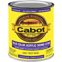 CABOT 807 STAIN SOLID ACRY EX DEEP BS GA
