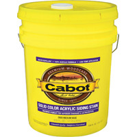 CABOT 808 STAIN SOLID ACRY EXT MED BS 5G