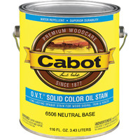 CABOT 6506 STAIN SOLID OIL EXT NEUT BS GA