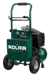 ROLAIR VT20TB AIR COMPRESSOR 2 HP 115V 125 PSI