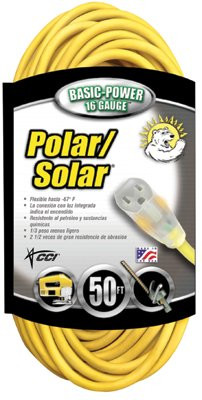 COLEMAN CABLE 01288 16/3 50' SJEOW POLAR/SOLAR EXTENSION COR