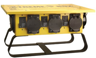 COLEMAN CABLE 01960 NEMA 3R RAINPROOF 20A LOCKING RECEP YL S