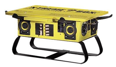 COLEMAN CABLE 01970 50 AMP PORTABLE POWER DISTRIBUTION BOX