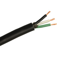 COLEMAN CABLE 22329M408 10/3 SJEOW BLK CABLE 250FT