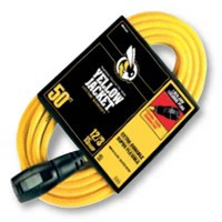 COLEMAN CABLE 2737 12/3X50FT LCKG PLUG EXTSN CORD