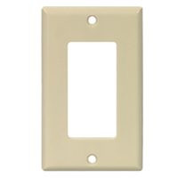COOPER WIRING 2151V-BOX 1G IVORY DECO/GFCI WALL PLATE