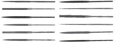 APEX TOOL GROUP 37982 6-1/4" #2 EQUALING NEEDLE FILE