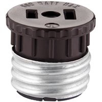 COOPER WIRING 758B-BOX KEYLESS LAMP SOCKET ADAPTER