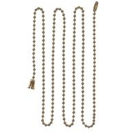 COOPER WIRING BP331BB BALL LAMP 3FT CHAIN/BRS BELL