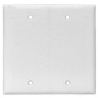 COOPER WIRING PJ23W 2G BLANK BOX MOUNT PLATE WHITE