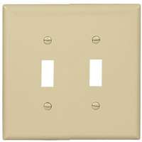 COOPER WIRING PJ2V 2G UNBREAK IVORY TOGGLE PLATE