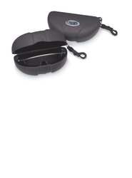 CREWS 207 EYEGLASS CASE- BLACKMOLDED PLASTIC