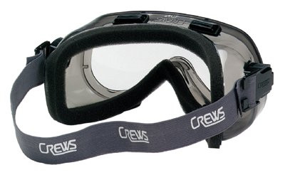 CREWS 2400F CR 2400F GOGGLE GREY/CLEAR