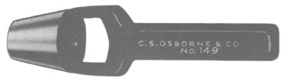 C.S. OSBORNE 149-1-1/16 1 1/16" ARCH PUNCH