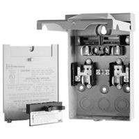CUTLER-HAMMER DPF222RP 60A FUSED PULLOUT A/C DISCONN