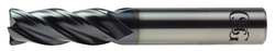 OSG VG434-1004 1" DIAM 4 FLUTE SOLID CARBIDE 0.03" CORN