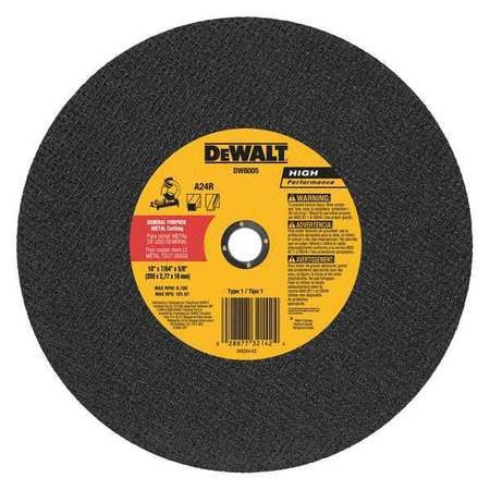 DEWALT TOOLS DW8005 10"X7/64"X5/8" METAL CUTTING CHOP SAW WH